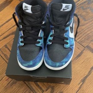 Jordan 1 Retro High Tie Dye. Toddler size 10